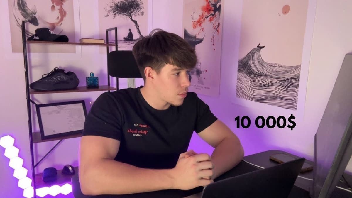 AI modelka z 0 na 10 000 $ za 23 dní – celá verejná séria deň po dni